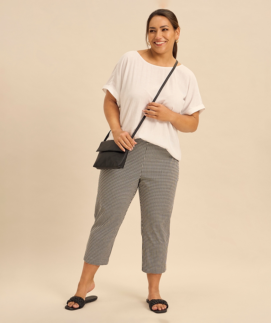 Crop Slim Stretch Pant