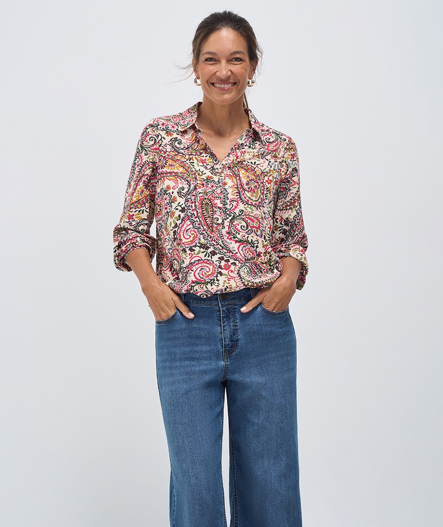 Viscose Print Top