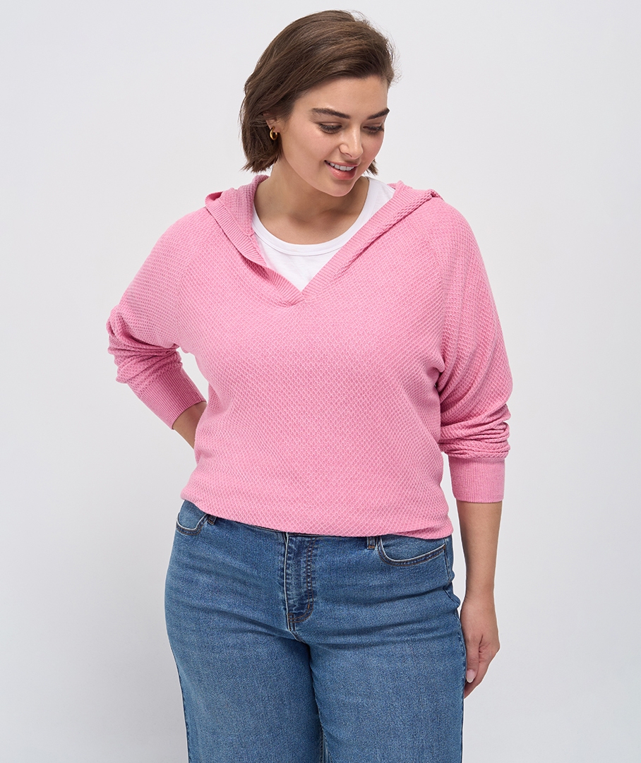 Knit Hoodie Jumper