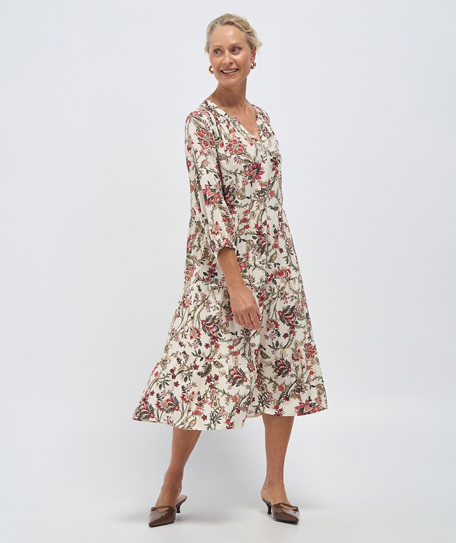 Viscose Print Dress