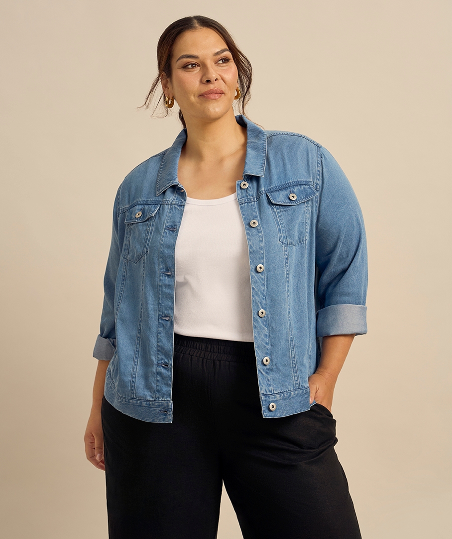Lyocell Jean Jacket