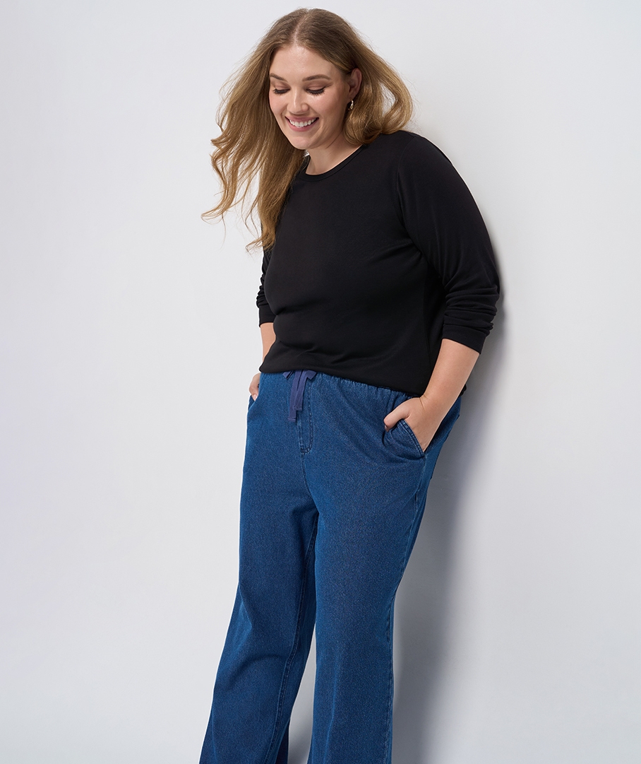 Classic Crew neck Rib Tee