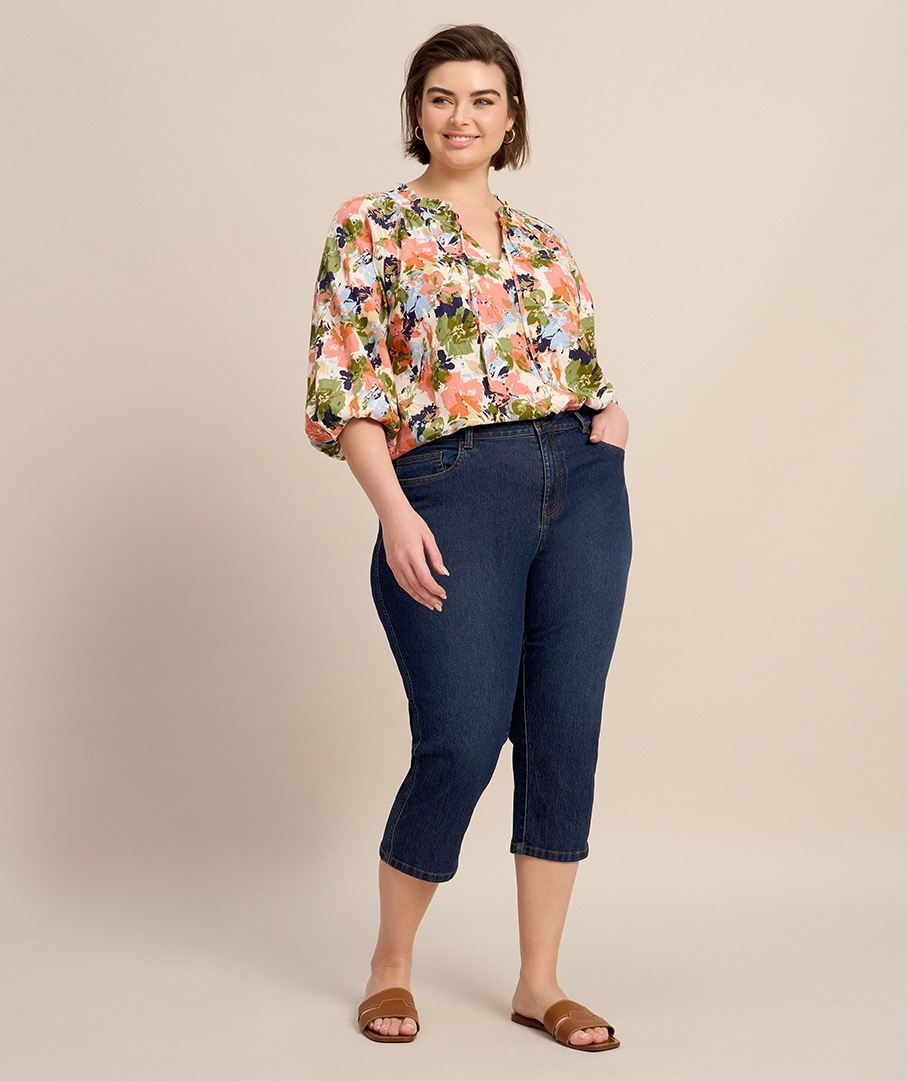 The Crop Slim Jean