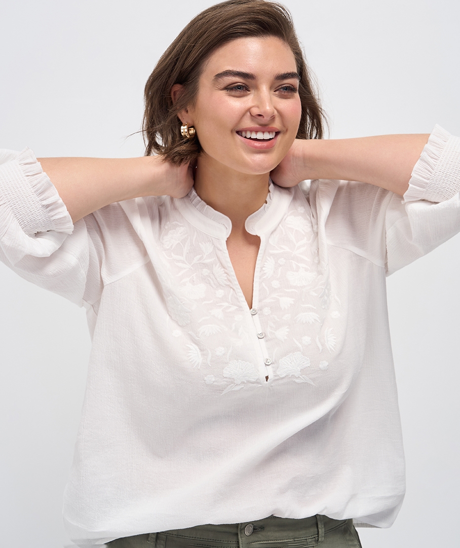 Embroidered Top