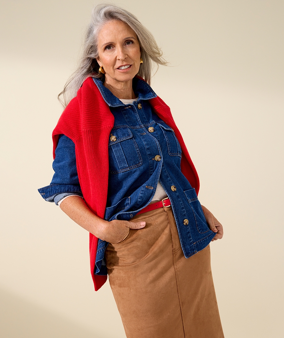 Denim Shacket