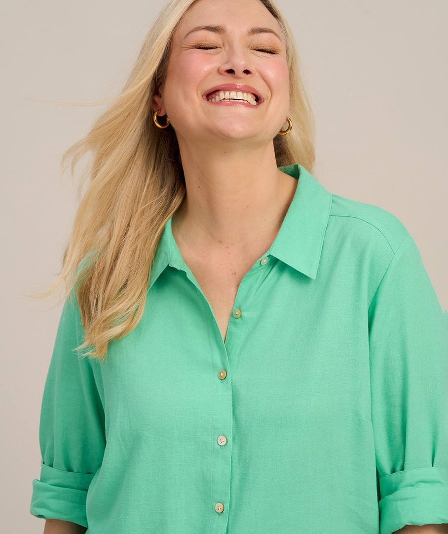 The Essential Linen Blend Shirt