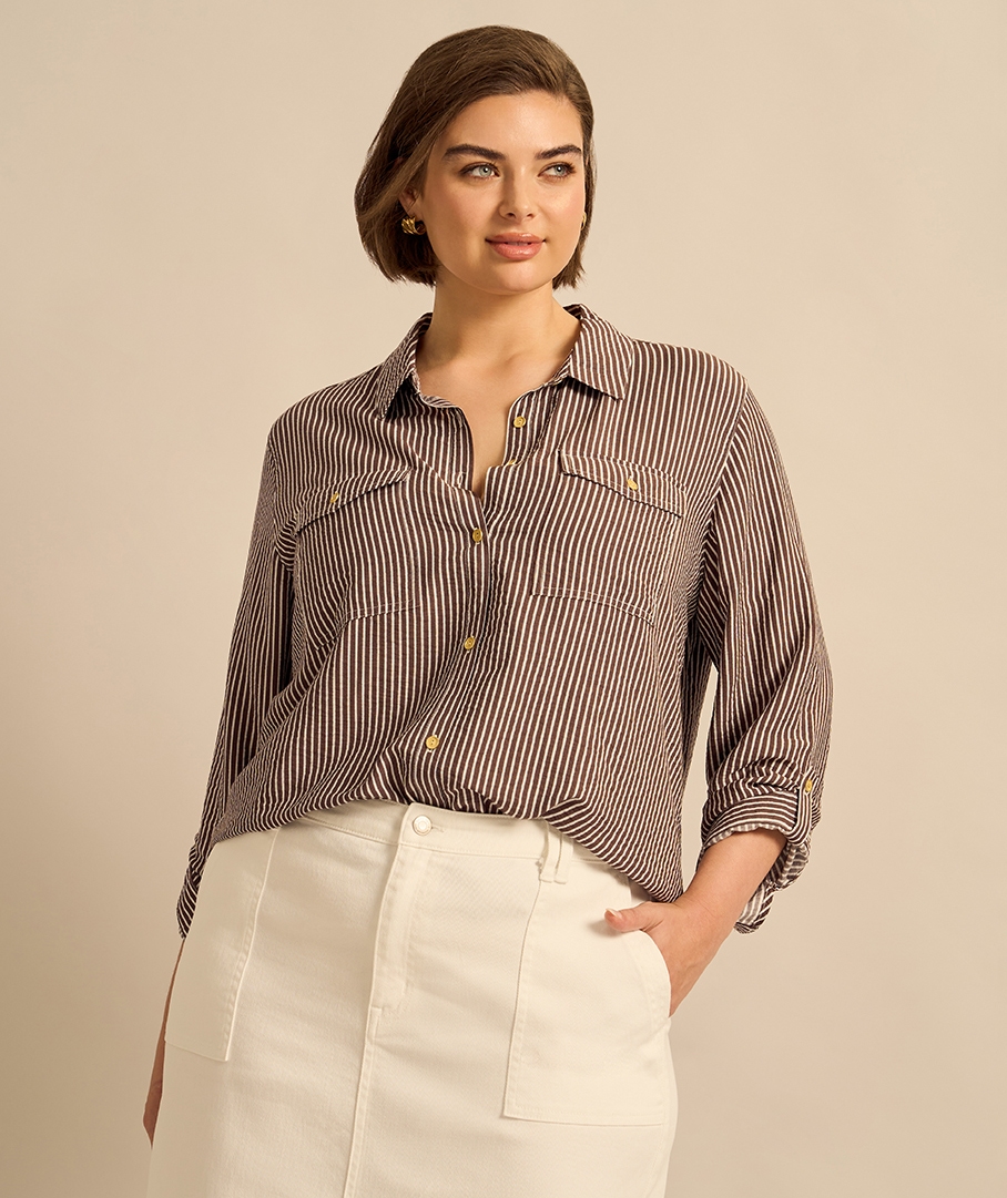 Textured Utility Shirt