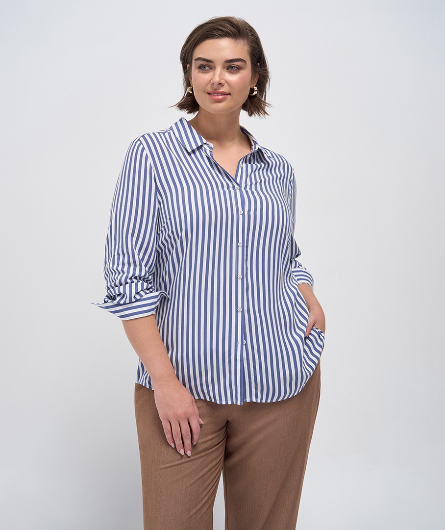 Viscose Stripe Shirt