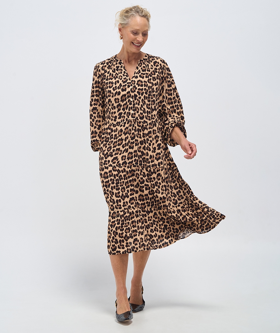 Animal Print Dress