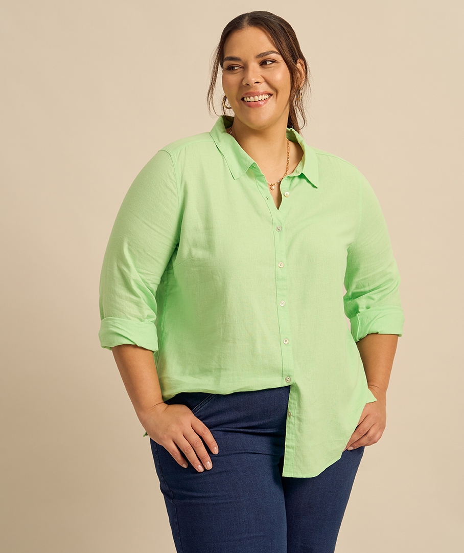 The Essential Linen Blend Shirt