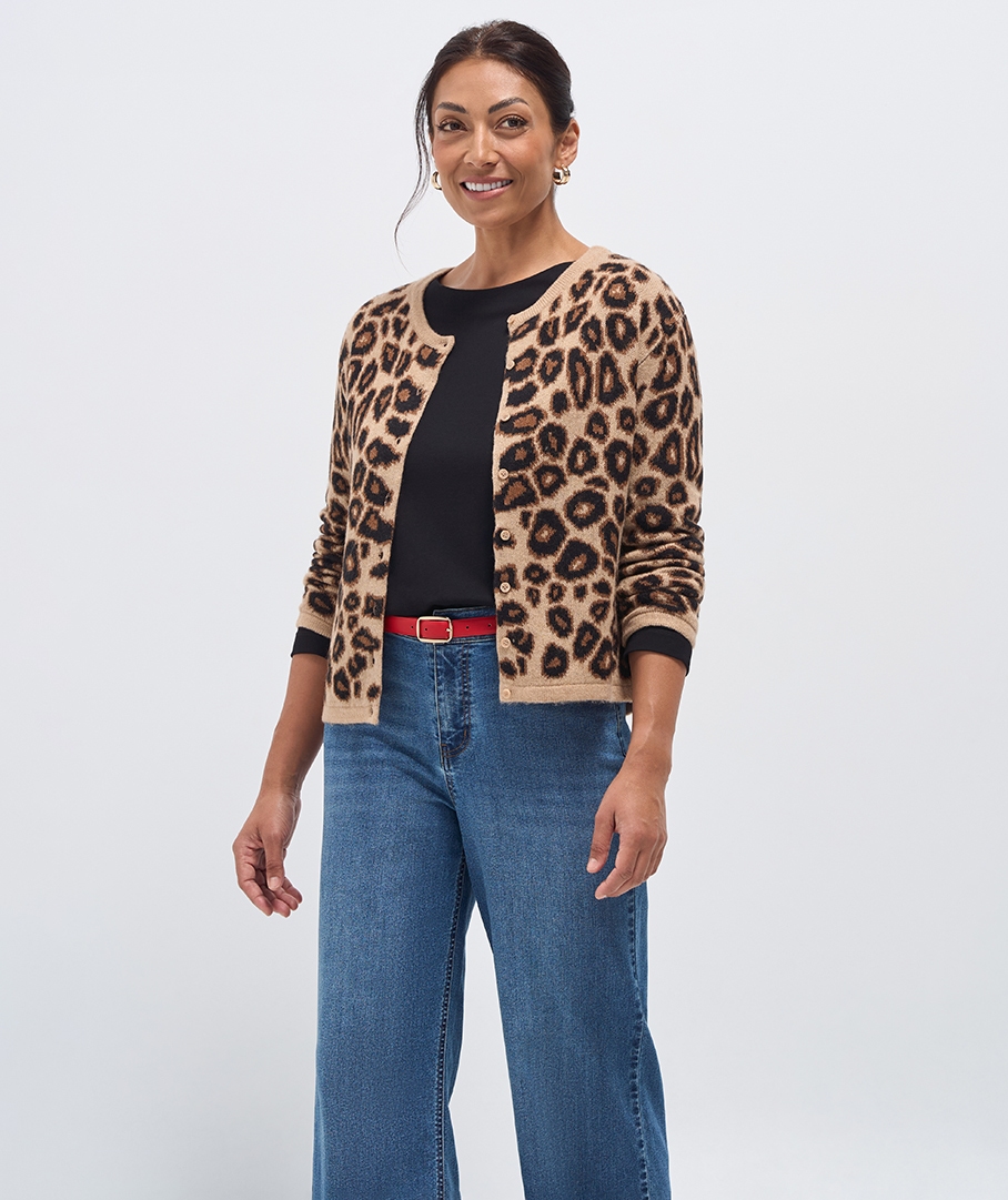 Soft Touch Button Cardigan