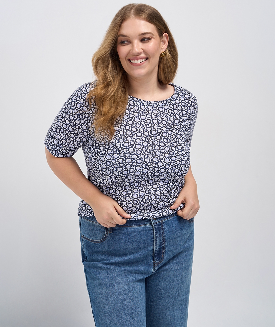 Classic Ballet Neck Top