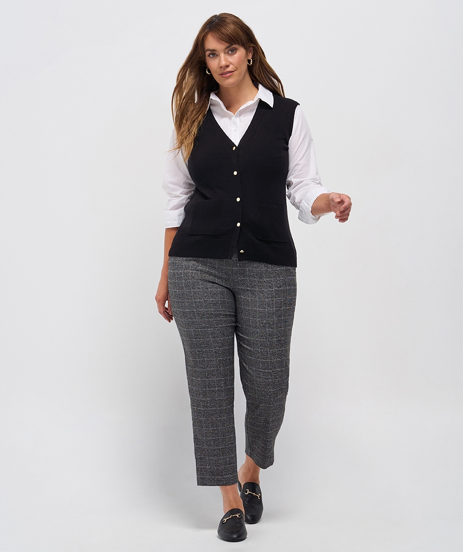 Relaxed Classic Check Pant