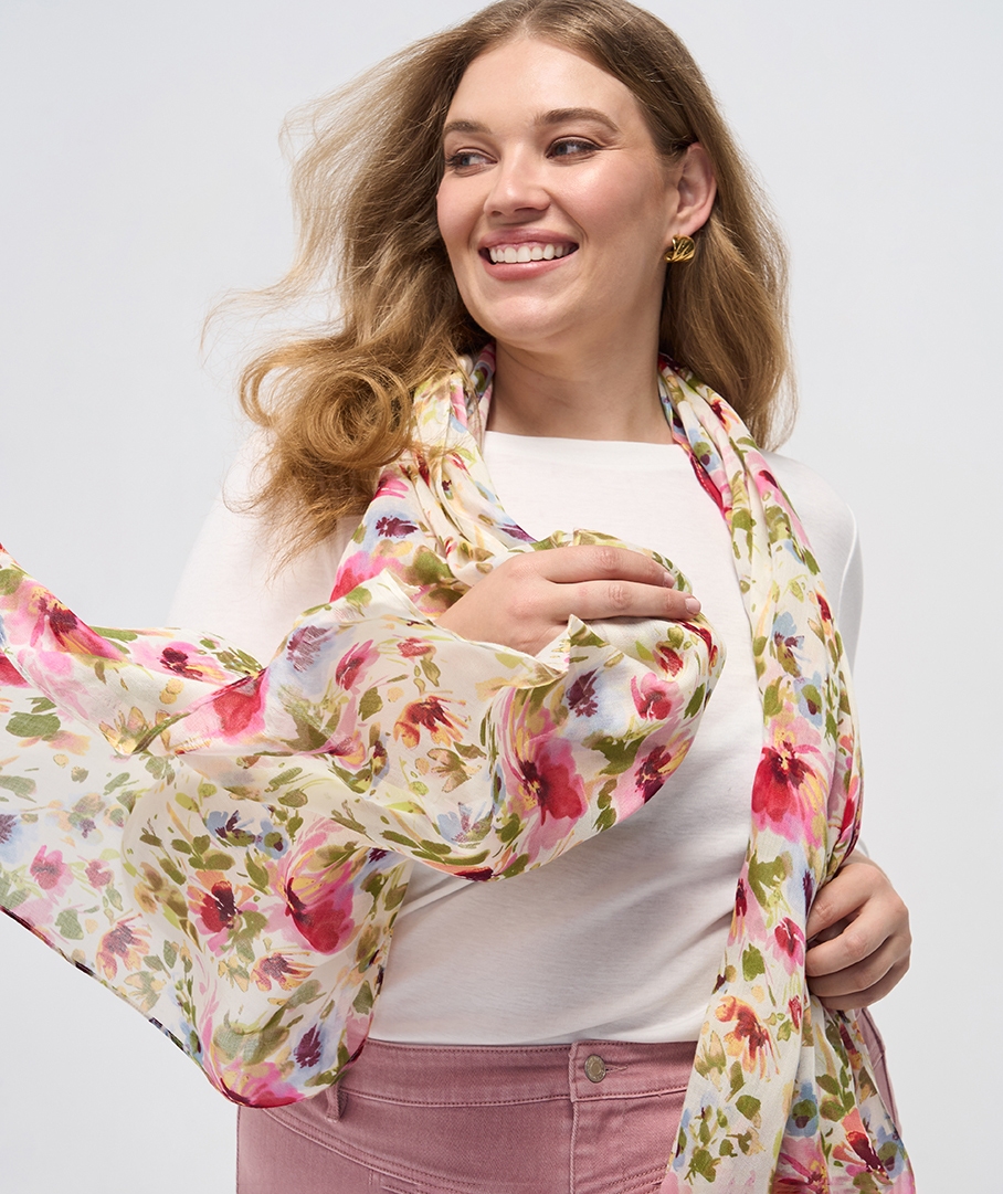 Viscose Print Scarf
