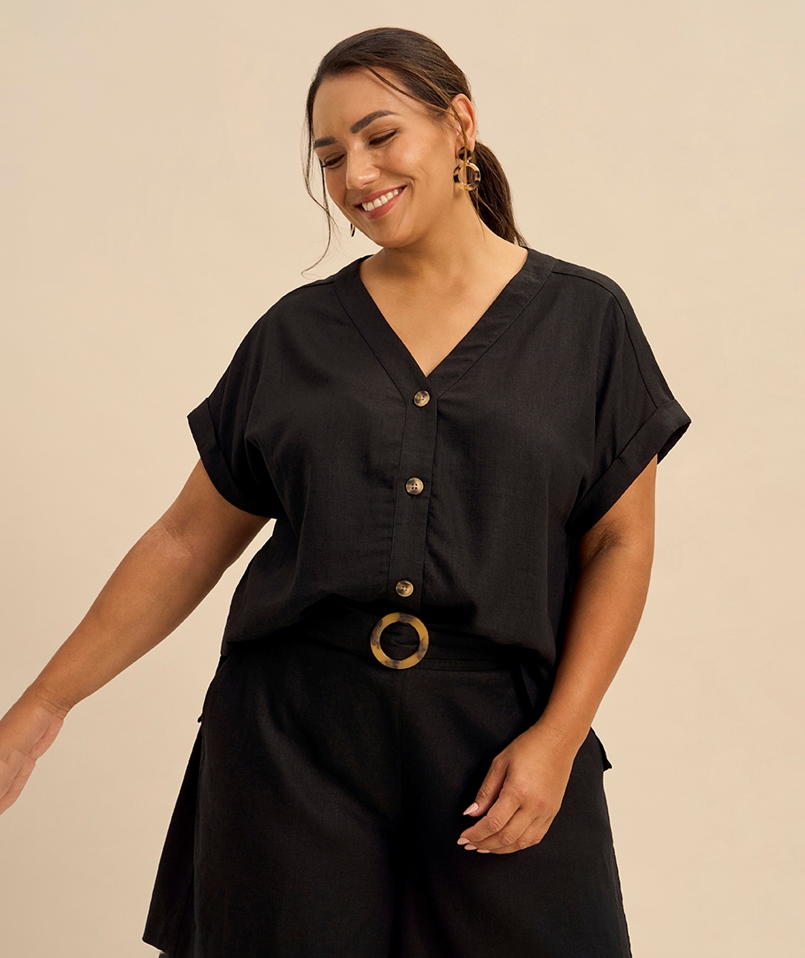 Linen Blend Shirt
