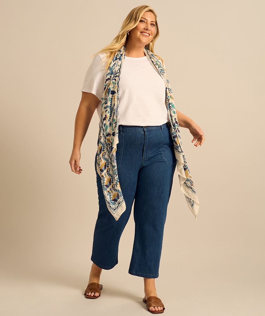 Viscose Floral Scarf