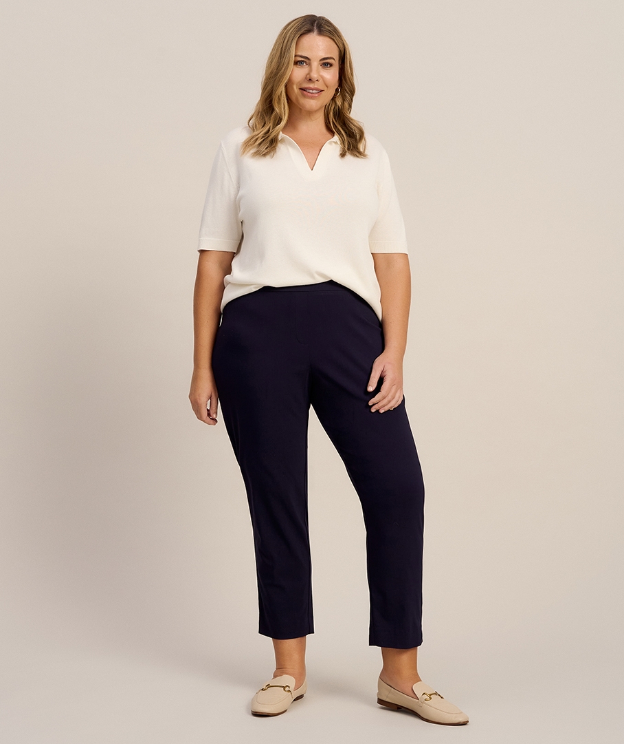 Ankle Length Slim Stretch Pant