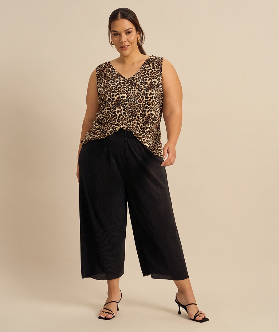 Plisse Pant