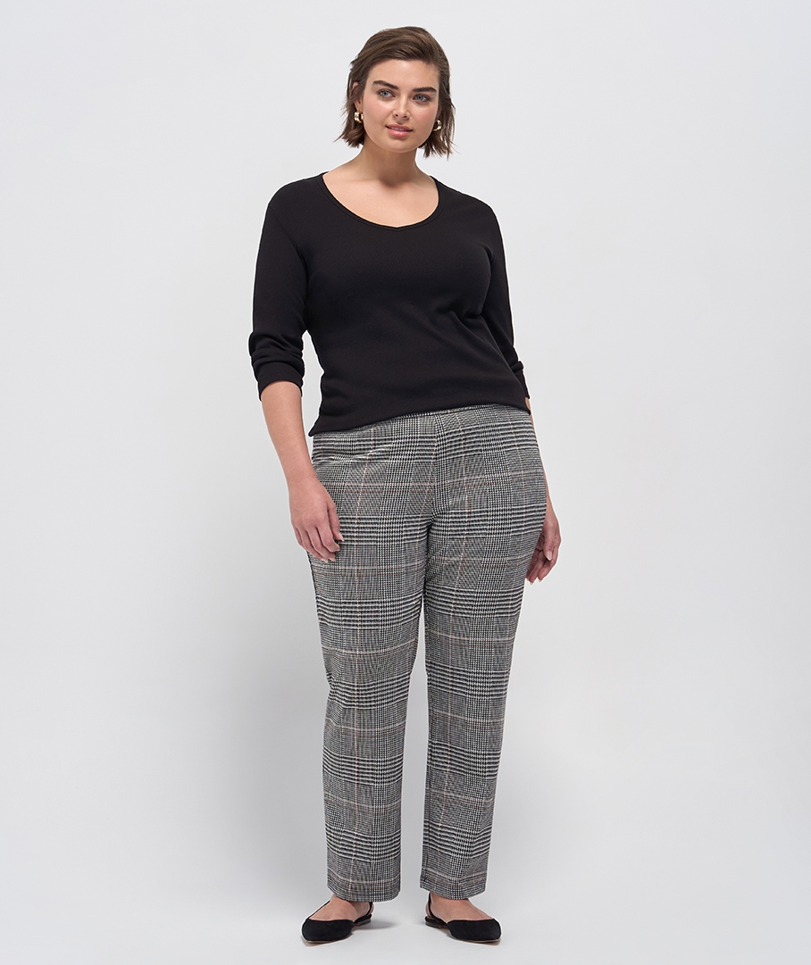 Ponte Check Pant