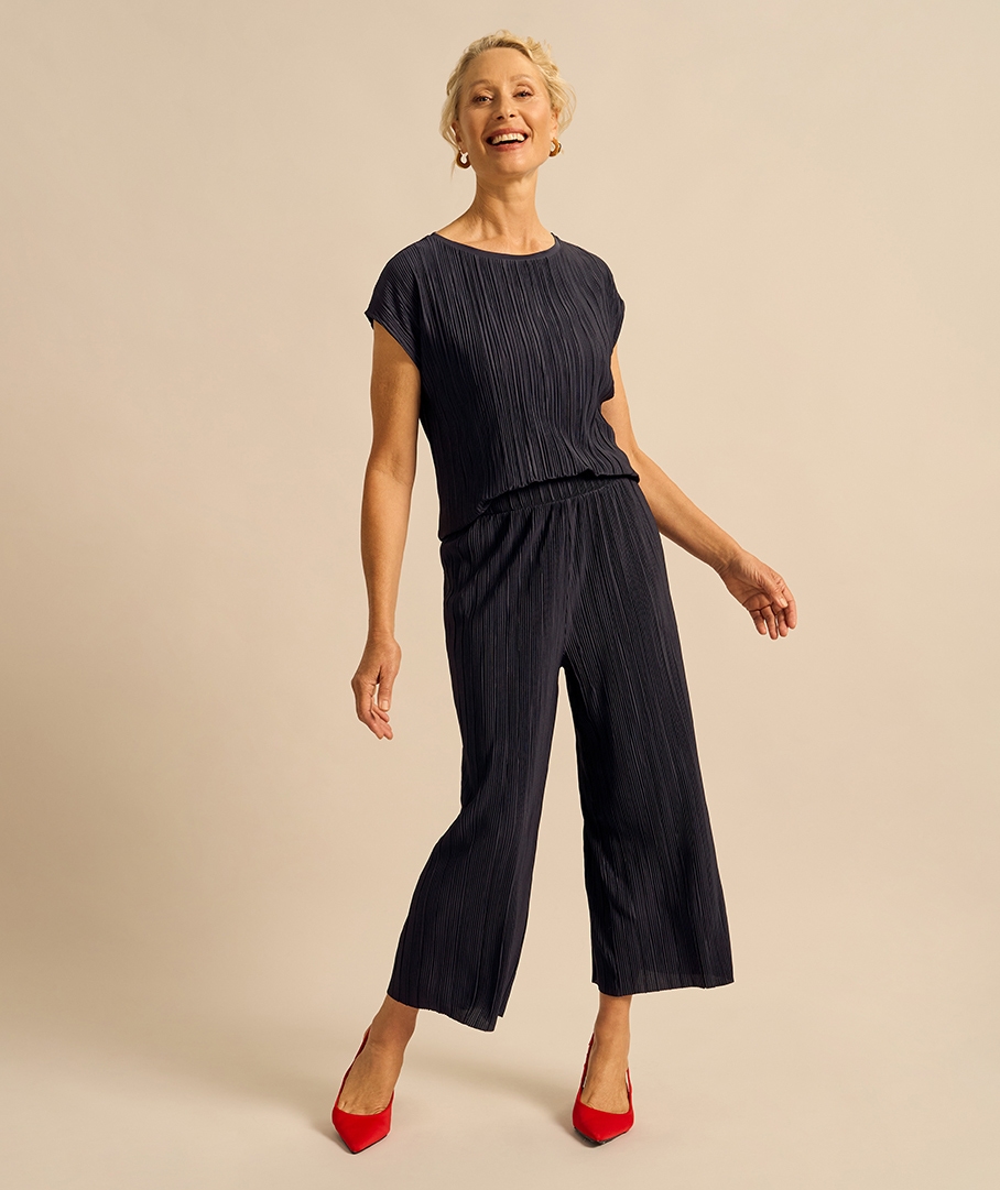 Plisse Pant