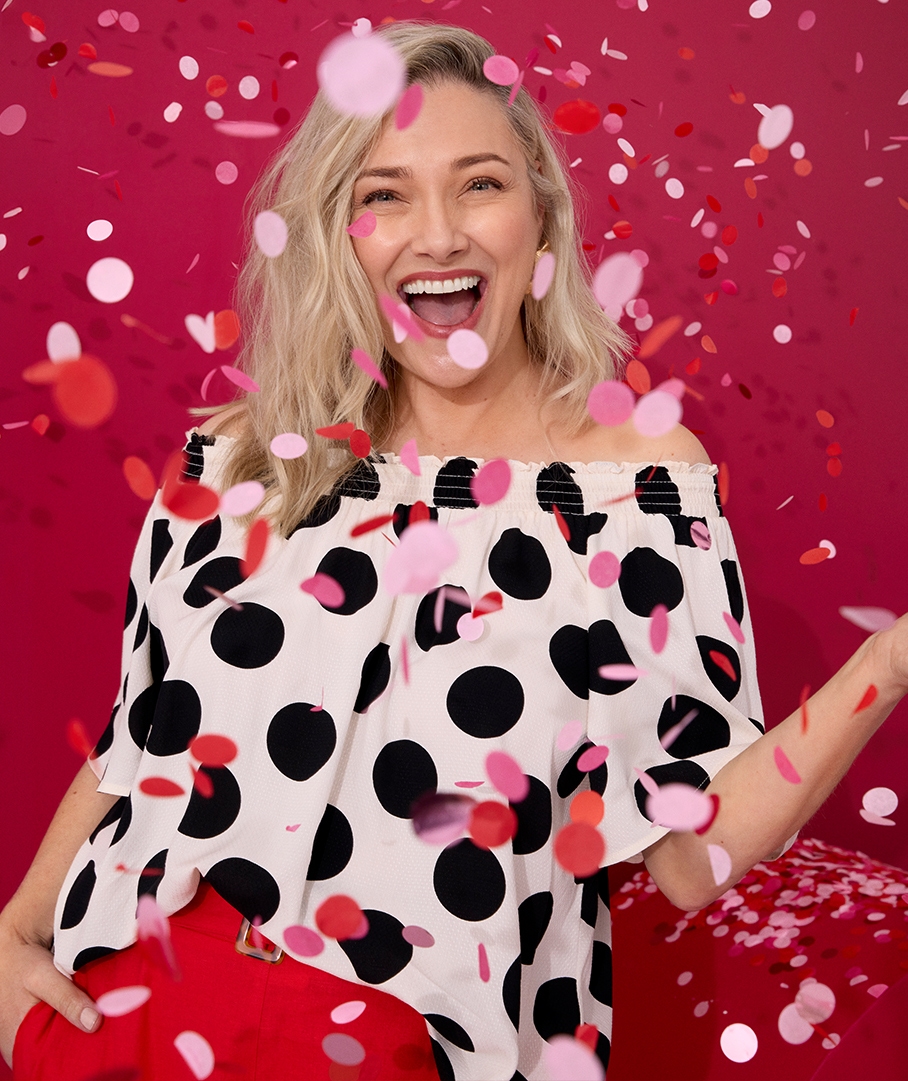 Viscose Spot Top