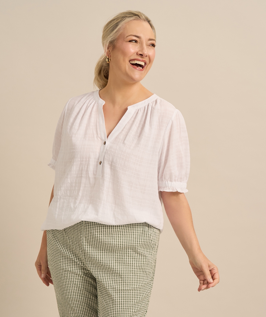 Cotton Textured Top