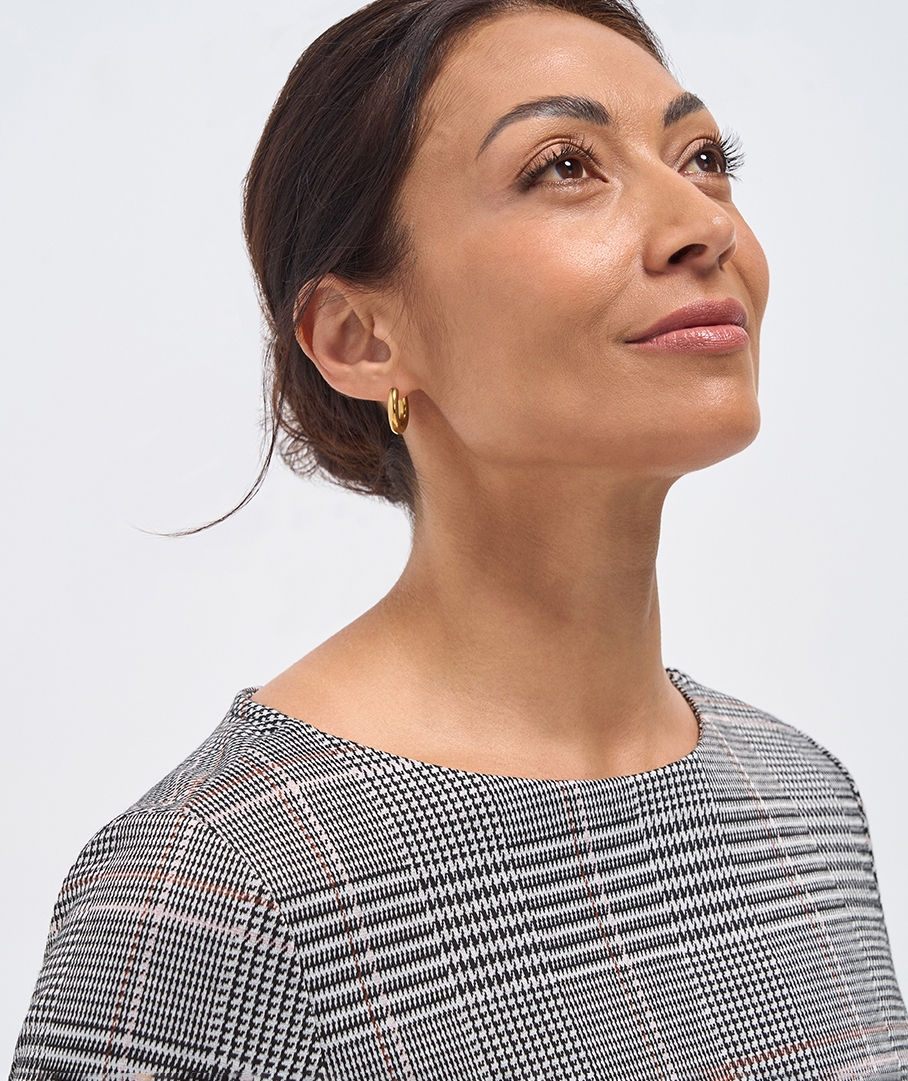 Boxy Ponte Top