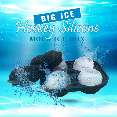 Big Ice Hockey Silicone Mold