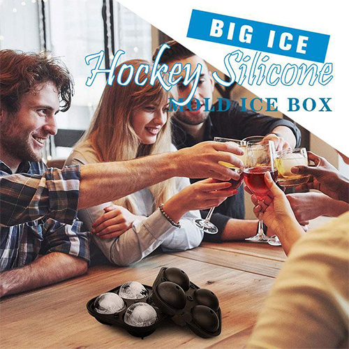 Big Ice Hockey Silicone Mold
