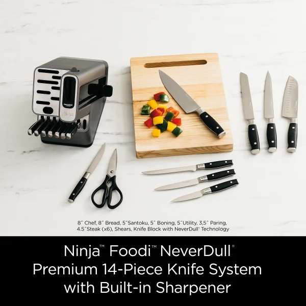 Ninja NeverDull™ 17-Piece Premium Knife System