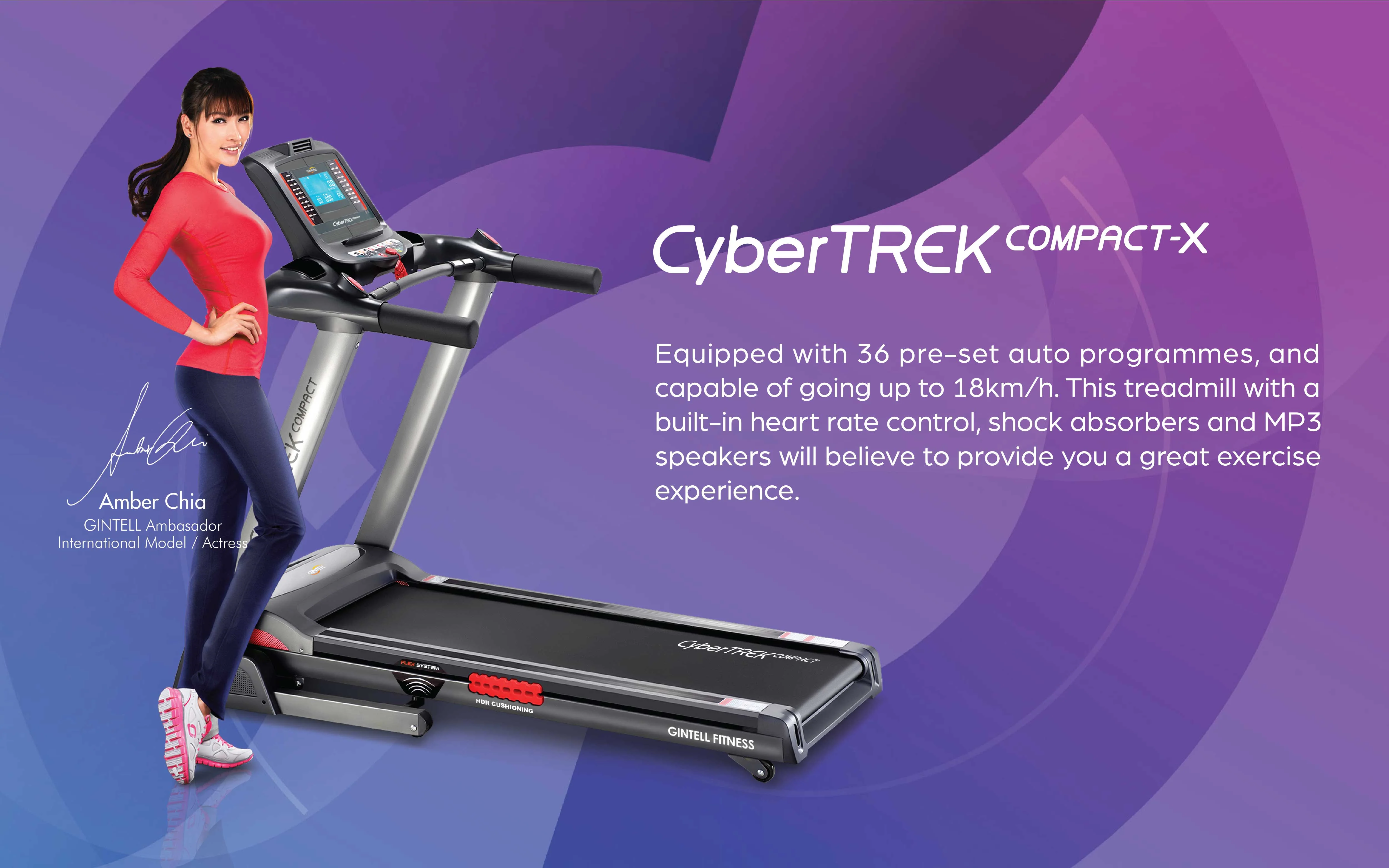 CyberTREK Compact-X Treadmill (Magnum)