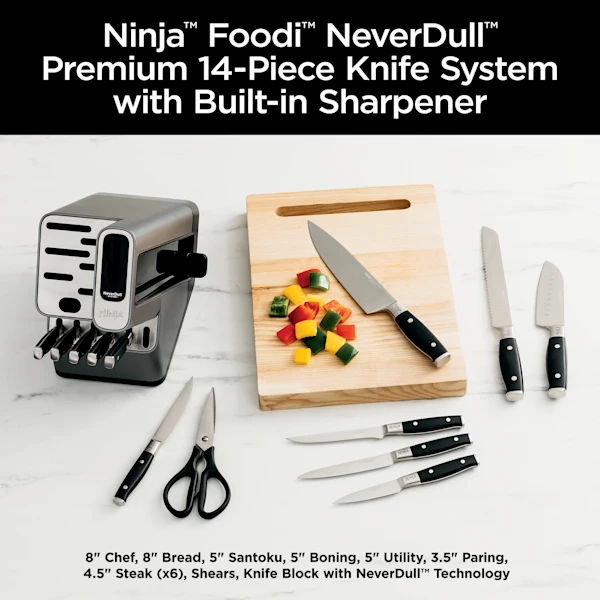 Ninja NeverDull™ 14-Piece Premium Knife System