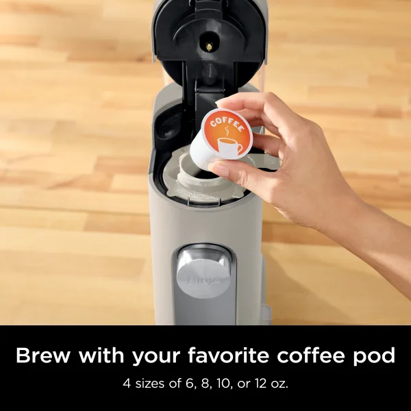 Ninja® Pods & Grounds Single-Serve Coffee Maker Stone