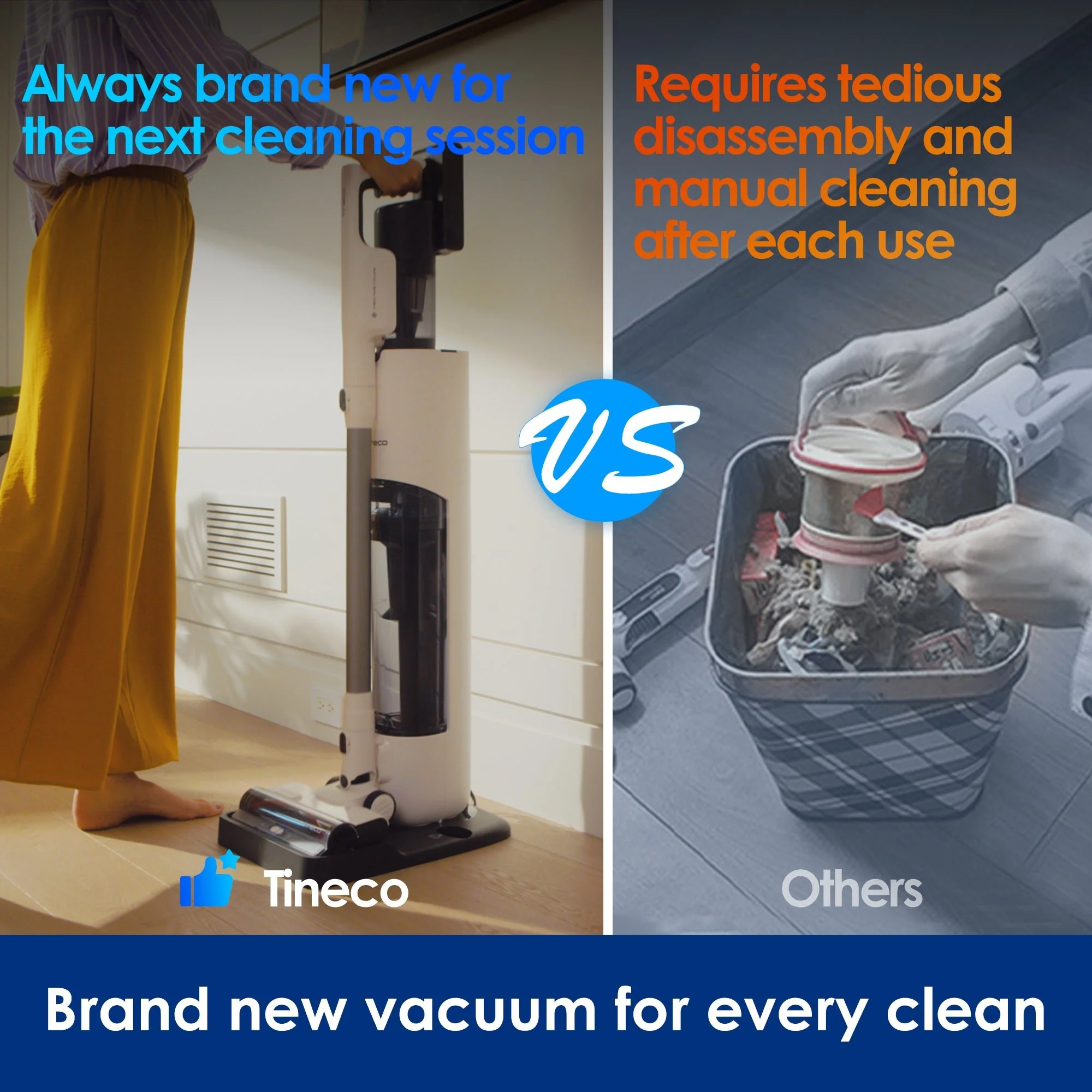 Tineco Pure ONE Station 5 Cordless Smart Vacuum