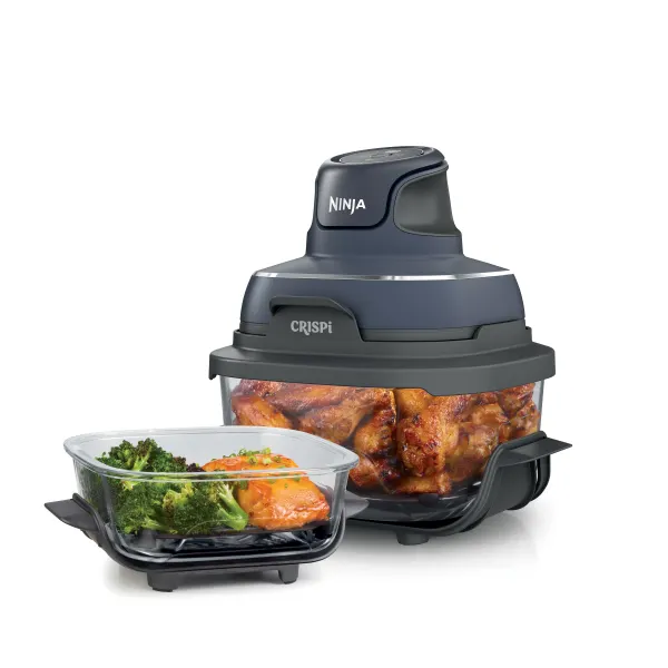 Ninja Crispi™ 4-in-1 Portable Glass Air Fryer Cooking System Sage
