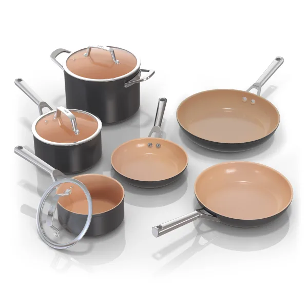 Ninja Extended Life™ Premium Ceramic 9-Piece Cookware Set