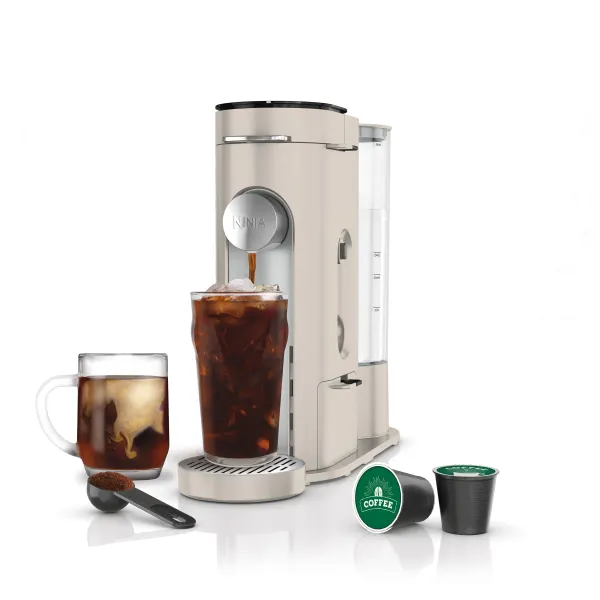 Ninja® Pods & Grounds Single-Serve Coffee Maker Stone