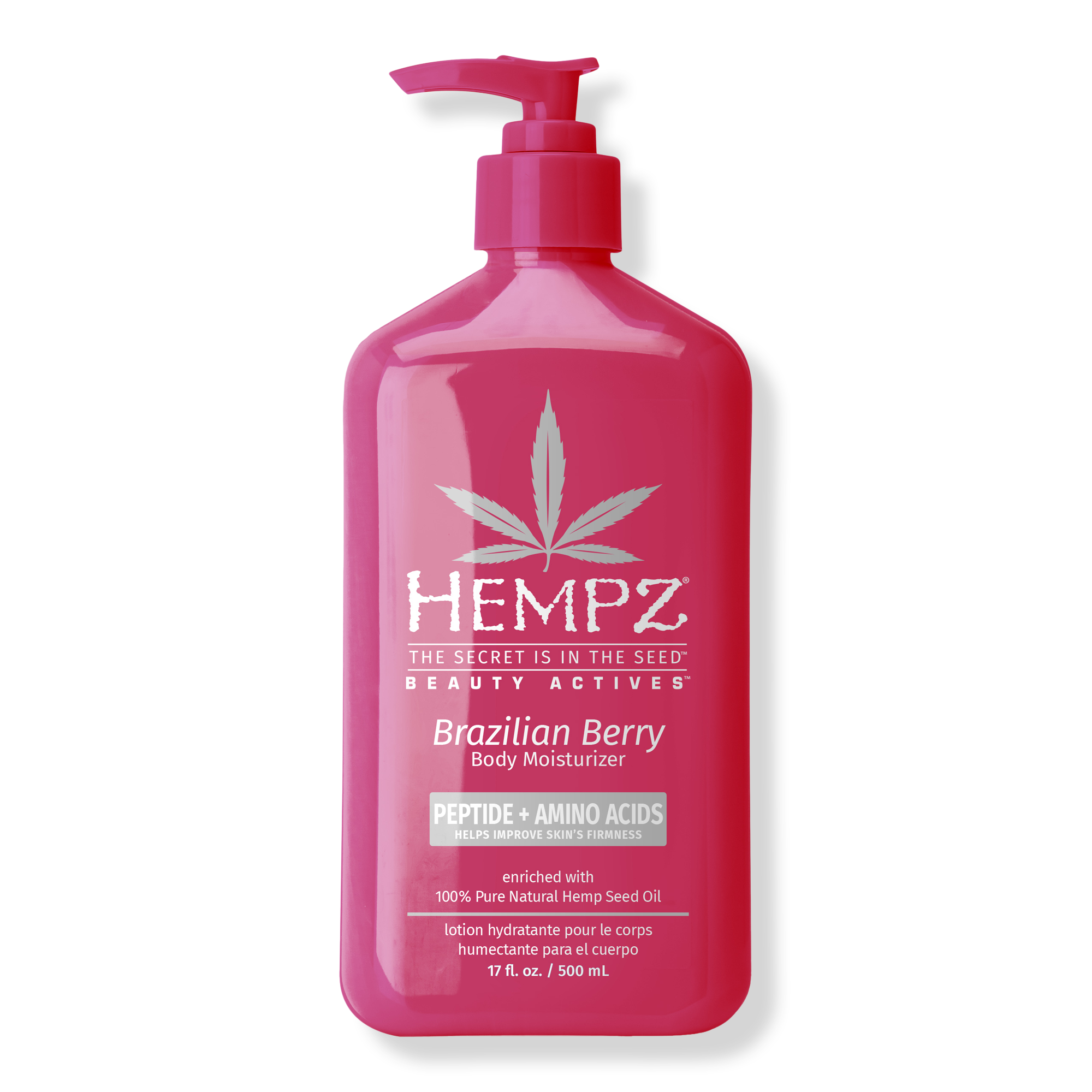 Brazilian Berry Body Moisturizer With Peptide and Amino Acids - 17.0 oz