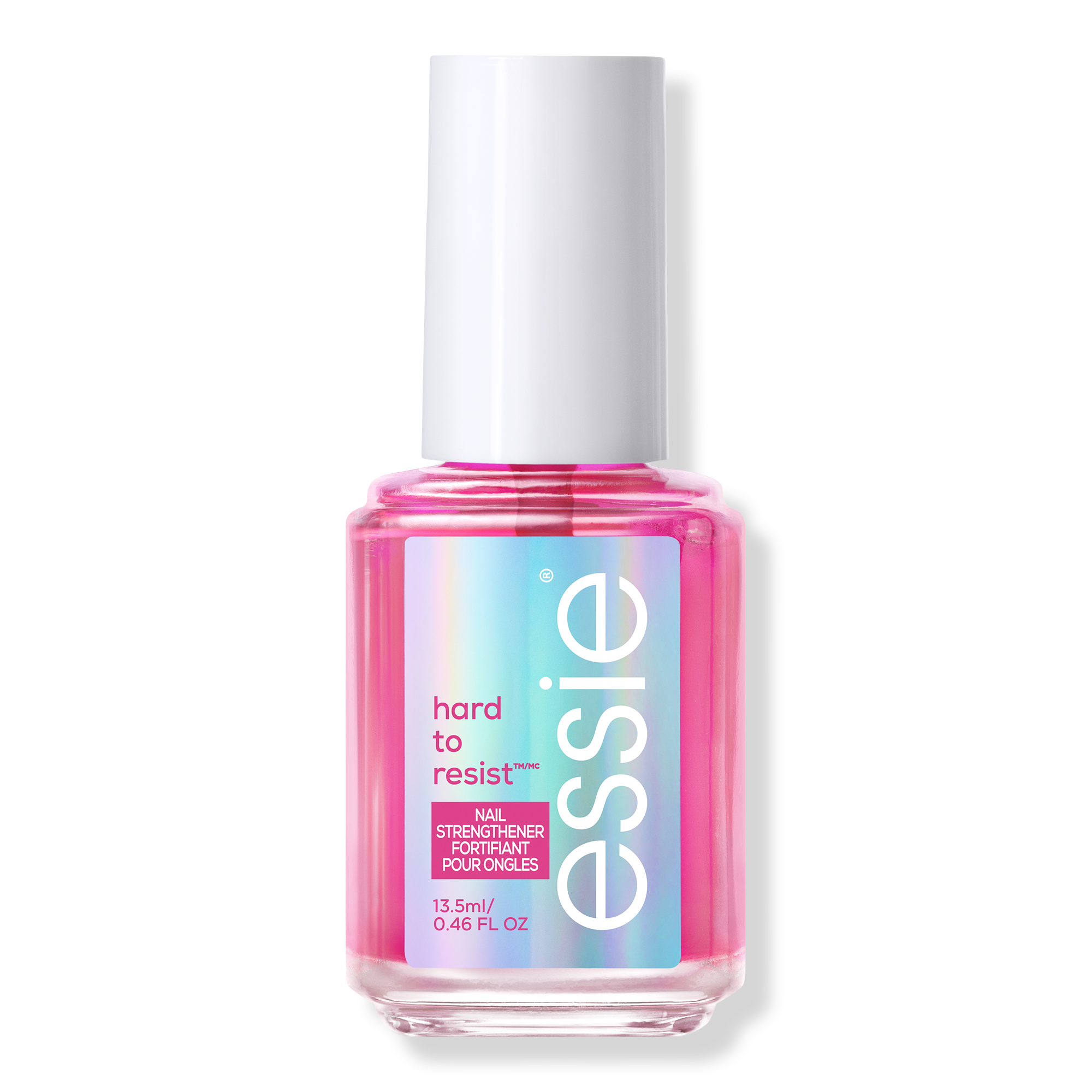 Hard to Resist Nail Strengthener Treatment - Clear Violet Tint, Neutralize & Brighten