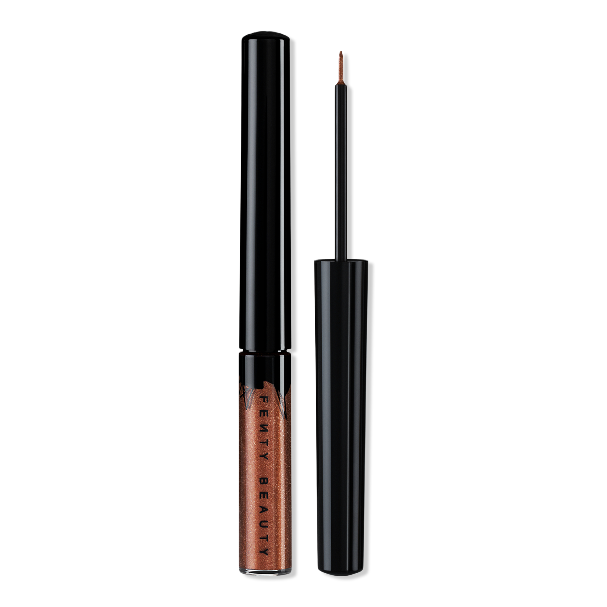 Glitty Lid Shimmer Liquid Eyeliner - Bronze All Ova Collection - Boozy Bronze