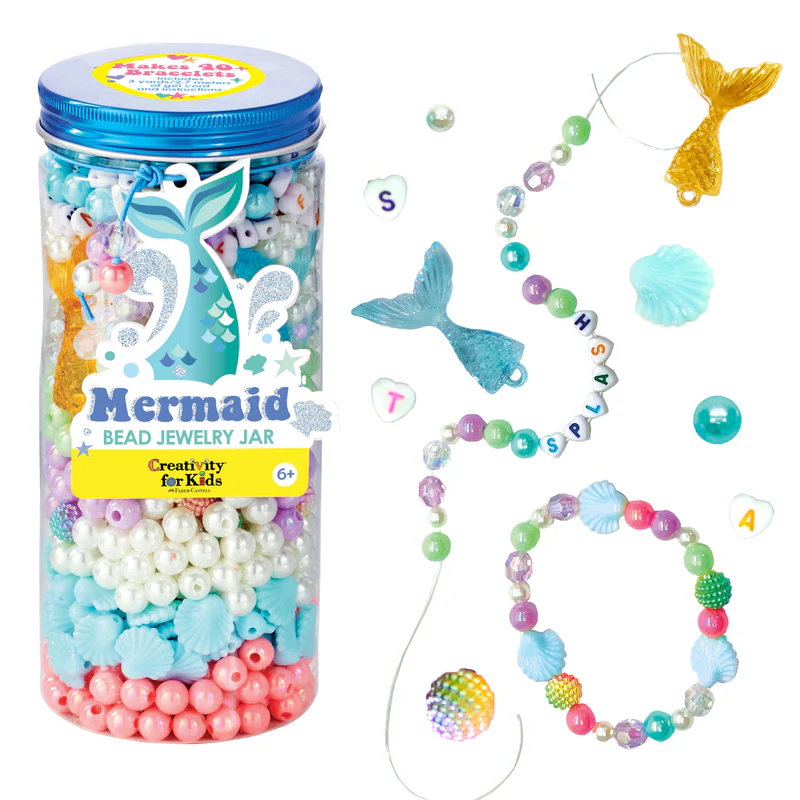 Bead Jewelry Jar Mermaid - #6477000