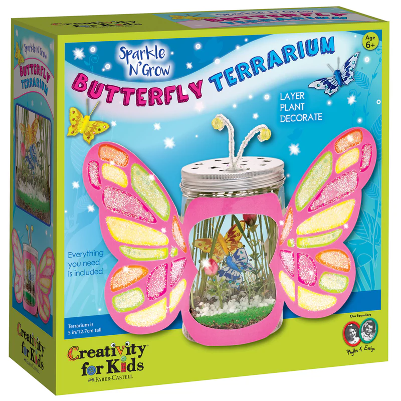 Sparkle N' Grow Butterfly Terrarium - #6121000