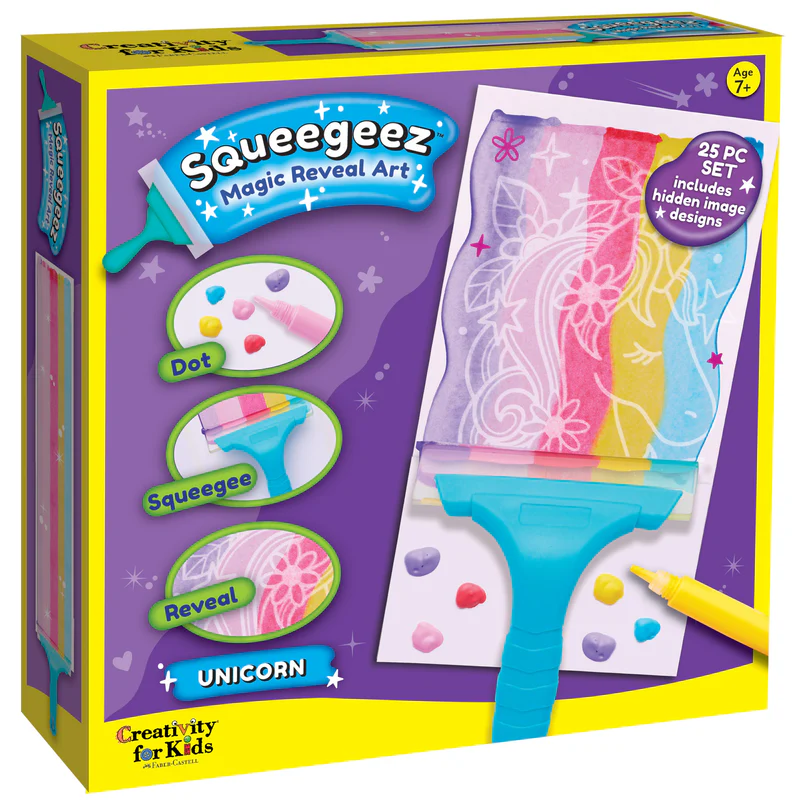 Squeegeez Magic Reveal ArtUnicorn - #6409000