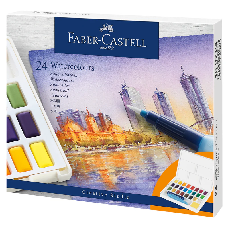 Watercolor Palette, Set of 24 - #169724