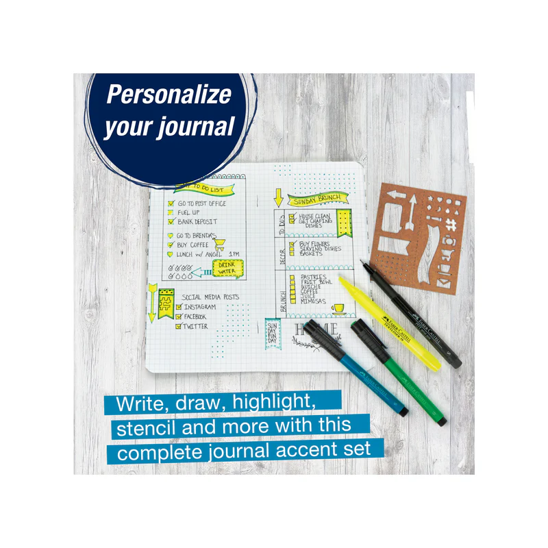 Pitt Artist Pen, Journaling Art - Set of 4 - #770088