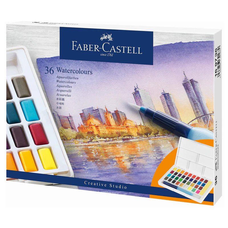Watercolor Palette, Set of 36 - #169736