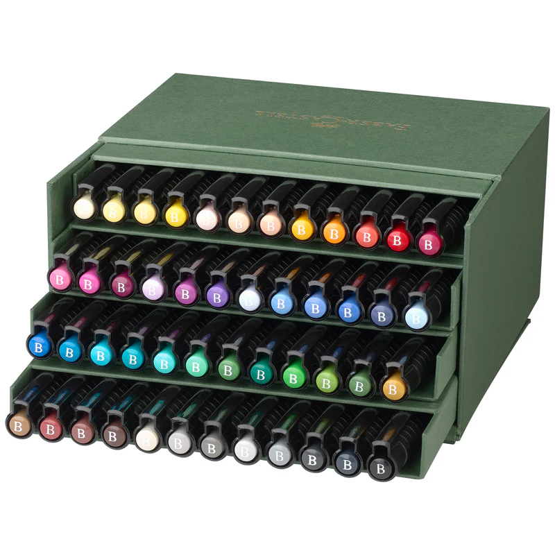 Pitt Artist Pen, Brush - Studio Gift Box of 48 - #167192
