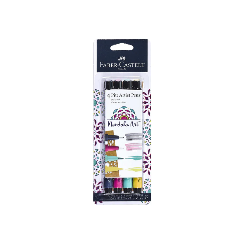 Pitt Artist Pen, Mandala Art - Set of 4 - #770089