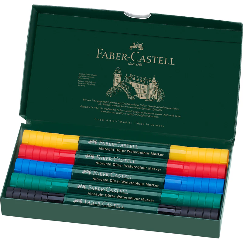 Albrecht Dürer Watercolor Markers, Wallet of 5 - #160305
