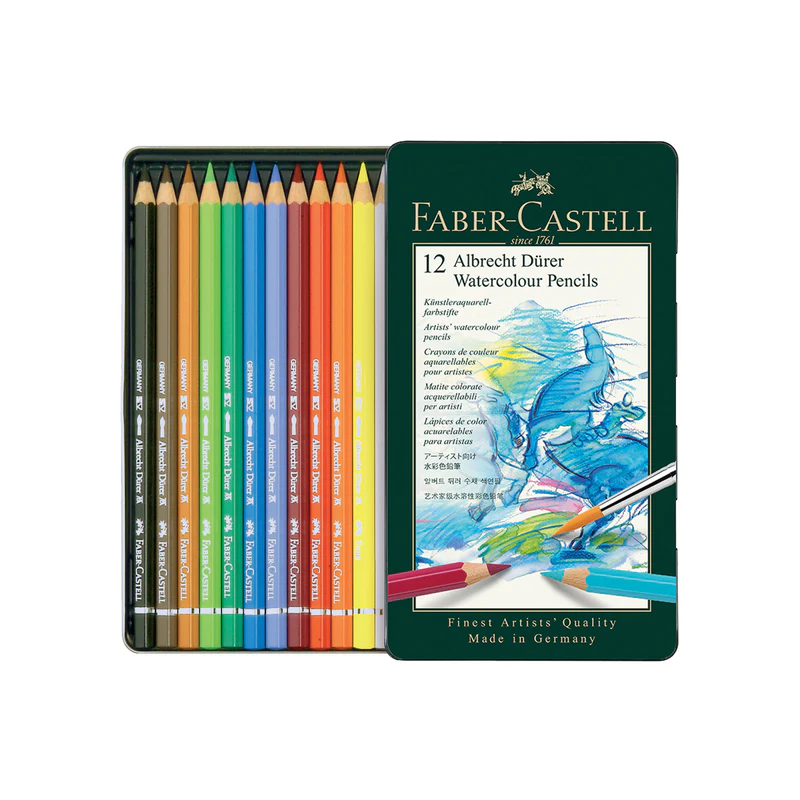 Albrecht Dürer Artists' Watercolor Pencils, Tin of 12 - #117512